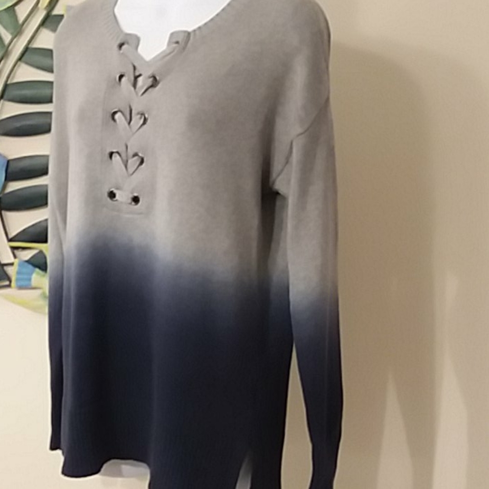 NWT Tribal Jeans Ombré Sweater Size P/S - Picture 6 of 8